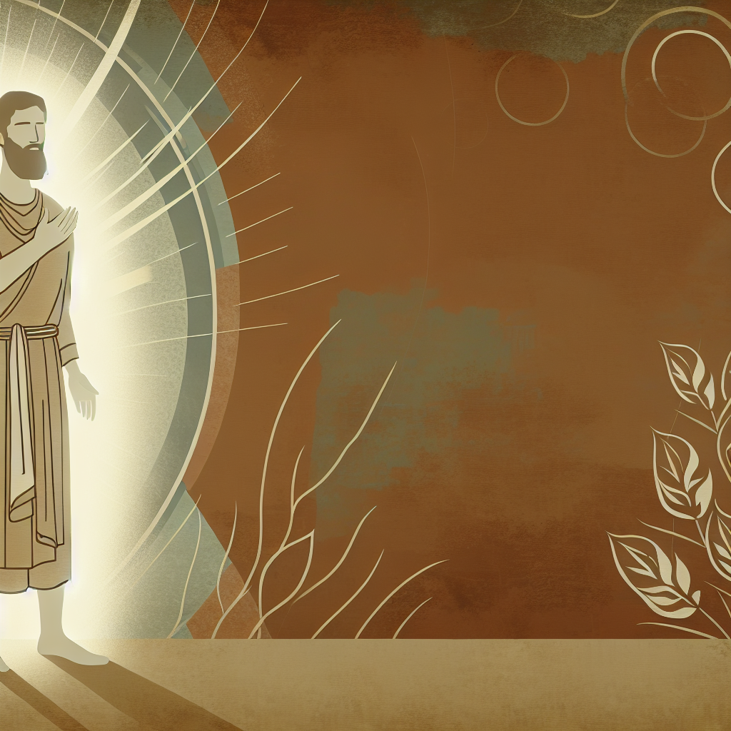 Biblical scene illustration