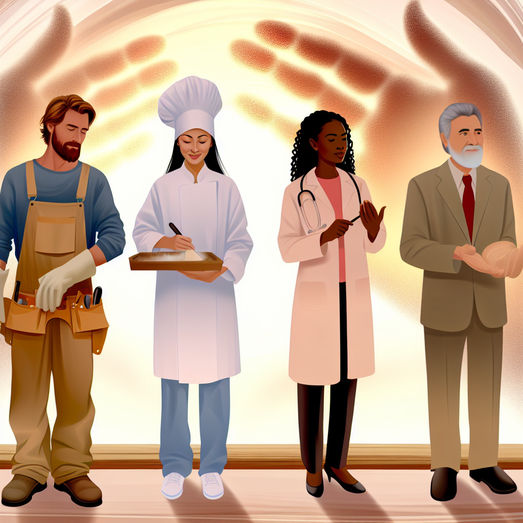 Biblical scene illustration