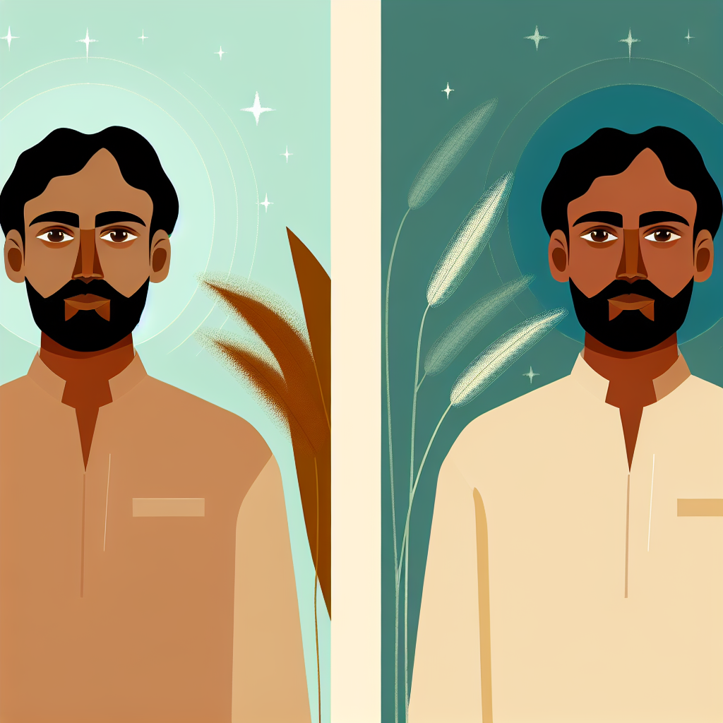 Biblical scene illustration